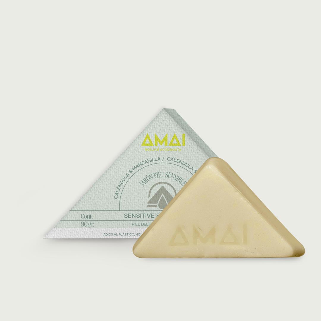 Jabón Corporal En Barra Piel Sensible AMAI Natural by Aislinn
